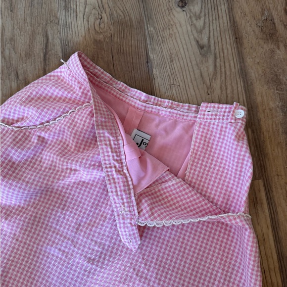 Set of 2 Vintage Pink and Blue Skirts / Skorts - Picture 9 of 15